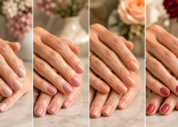 Estas cores de esmalte valorizam as mãos maduras sem esforço