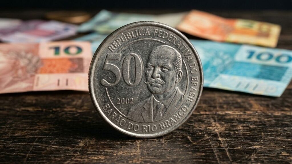 Colecionadores fazem alerta sobre moeda de 50 centavos de 2002 que pode valer até R$ 200
