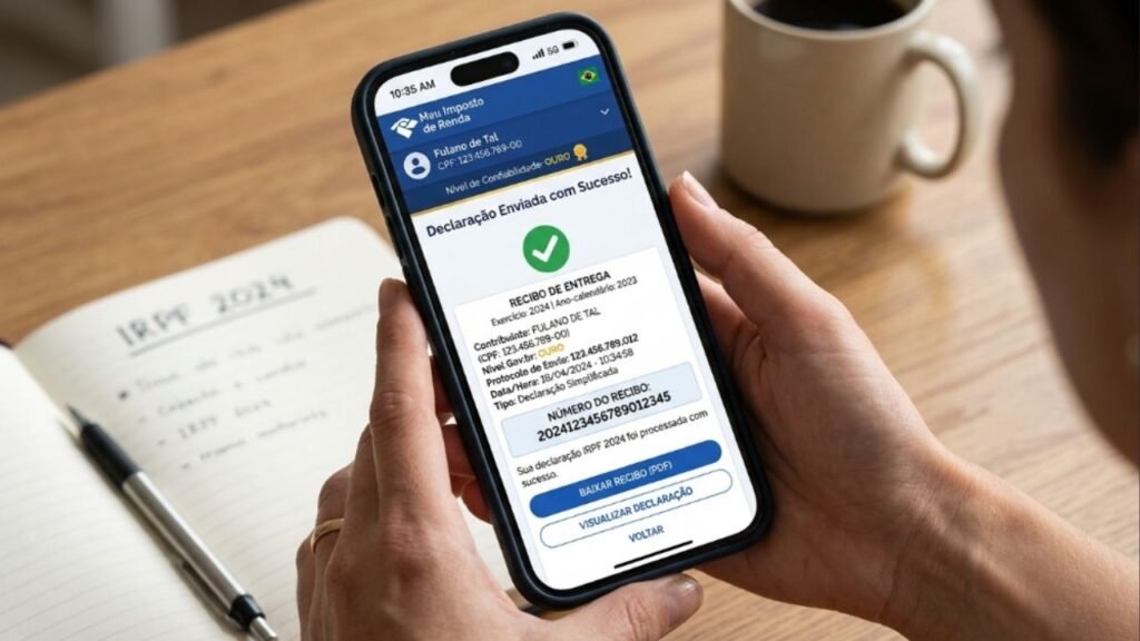 Como baixar e enviar a declaração pré-preenchida do Imposto de Renda pelo celular sem sair de casa