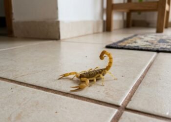 Como vedar sua casa contra escorpiões sem gastar muito: um guia passo a passo
