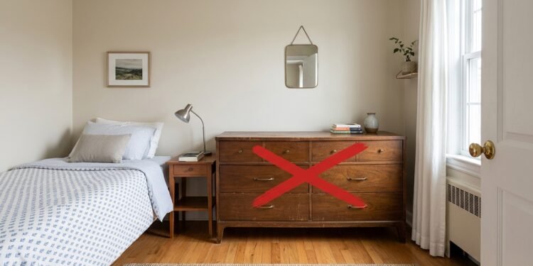 Adeus à cômoda no quarto: a nova tendência que promete mais circulação e um visual mais limpo