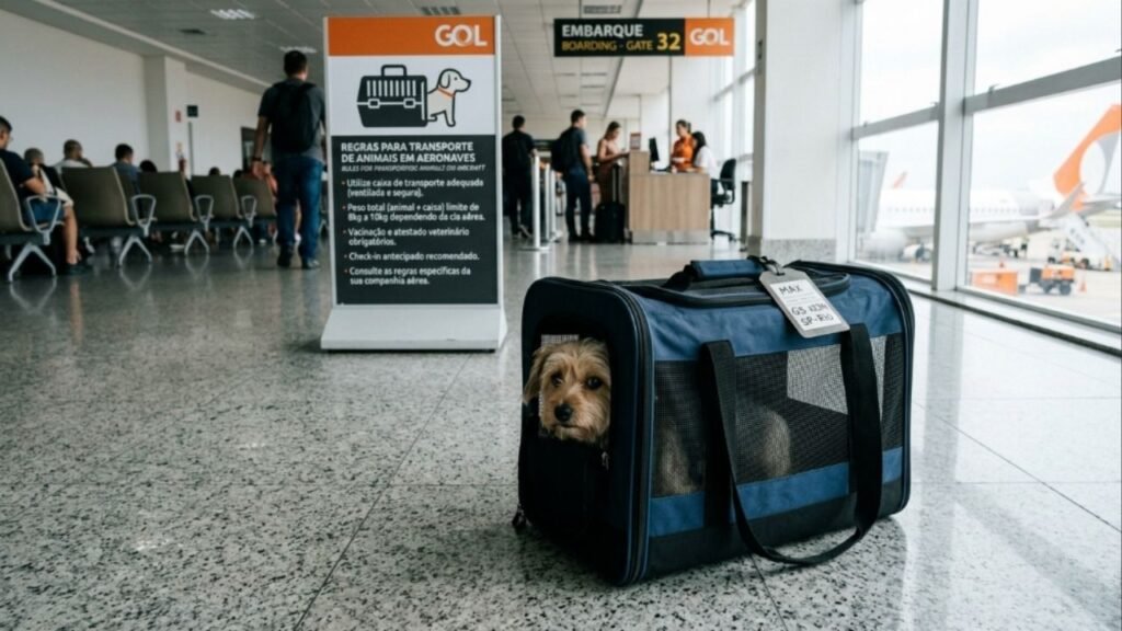 Companhias aéreas como Latam, Gol e Azul passam a seguir novas regras para assistência a passageiros e transporte de pets na cabine