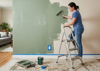 Conselhos para quem está pintando a casa pela primeira vez: os erros mais comuns e como evitar