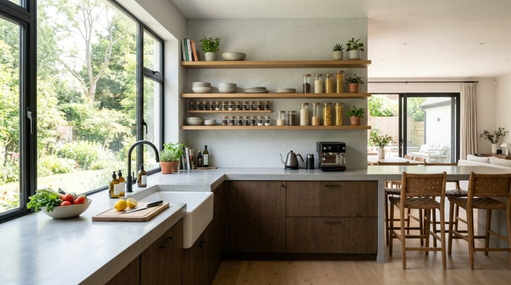 Diga adeus aos armários altos na cozinha: essa nova tendência que promete mais leveza e um visual moderno em 2026