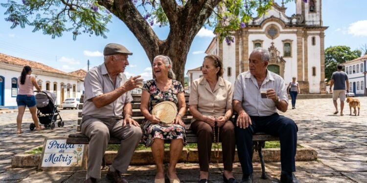 Aposentados de 60 anos vivem bem nas 3 melhores cidades de Minas Gerais para envelhecer com saúde