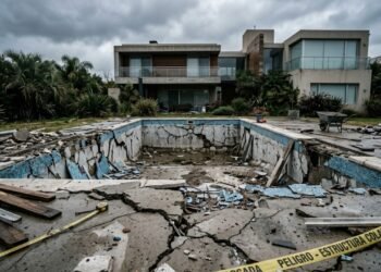 O sonho da piscina nova virou problema e a Justiça determinou reconstrução e multa