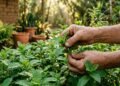 Planta levante chama atenção pelo aroma, uso popular e cultivo fácil em hortas caseiras