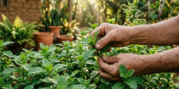 Planta levante chama atenção pelo aroma, uso popular e cultivo fácil em hortas caseiras