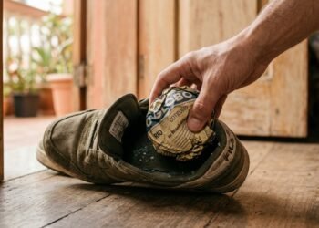 Guardar sapatos com jornal dentro: para que serve e por que é recomendado