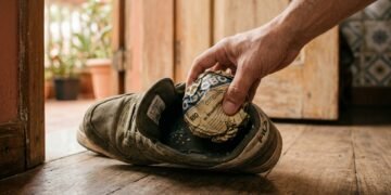 Guardar sapatos com jornal dentro: para que serve e por que é recomendado