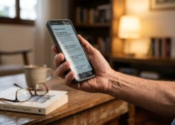 Afaste o celular para ler? Entenda por que a Presbiopia surge após os 40