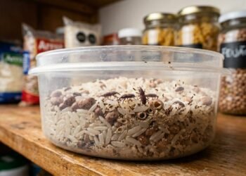 Como eliminar caruncho dos alimentos e impedir que a infestação volte ao armário