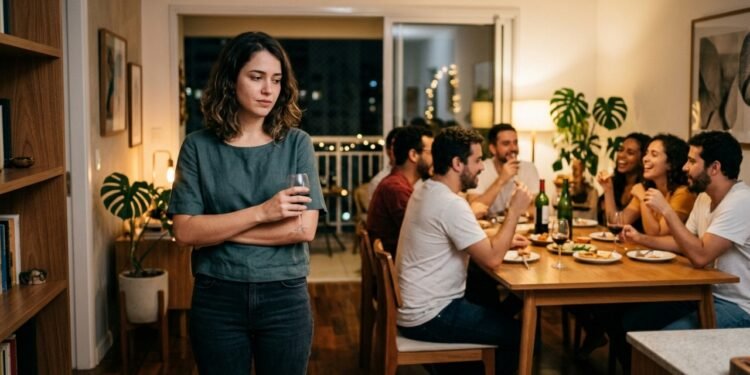 Sentir-se deslocado em ambientes sociais pode revelar mais do que timidez