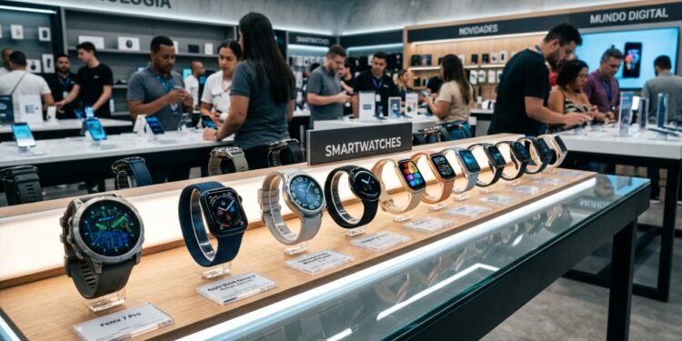 Antes de comprar um smartwatch, veja os 5 modelos que mais estão chamando atenção em 2026
