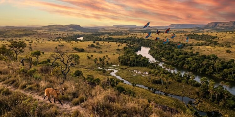 O Cerrado brasileiro guarda paisagens, animais e segredos naturais que surpreendem o mundo