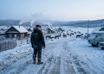 Como é viver em Oymyakon, a vila onde o frio transforma tarefas simples em desafio
