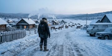 Como é viver em Oymyakon, a vila onde o frio transforma tarefas simples em desafio