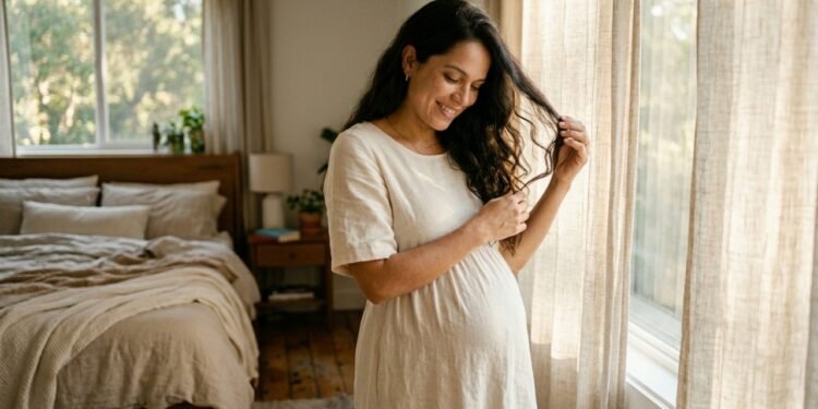 Cabelo na gravidez fica mais cheio, mas a queda pós-parto assusta muitas mulheres