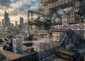 Cientistas do MIT desenvolvem sistema de construção usando robôs e blocos semelhantes a LEGO que reduz as emissões em até 82% e acelera a construção