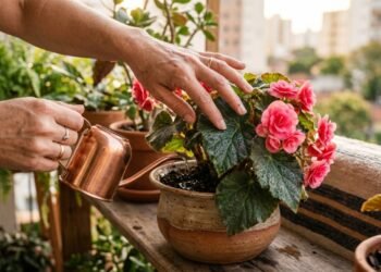 Jardineiros experientes usam este truque para cultivar begônia com mais flores