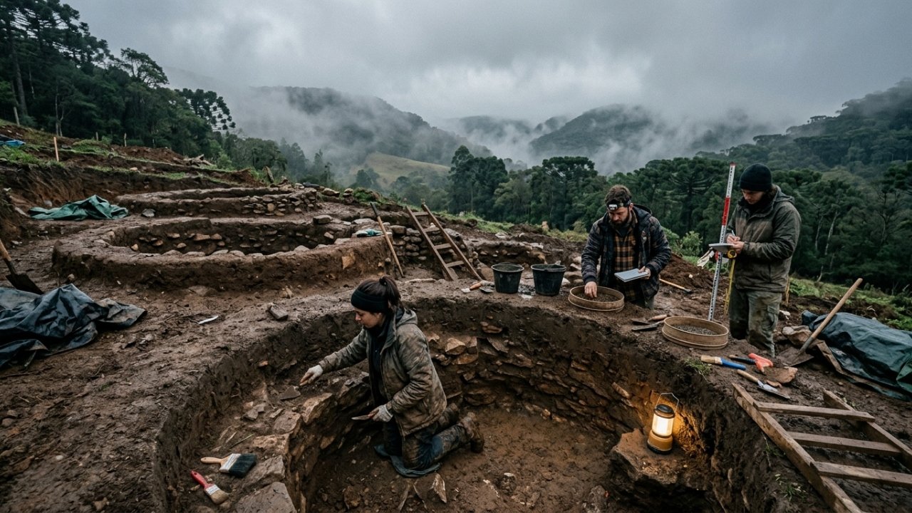 Vestígios arqueológicos revelam que povos antigos do Brasil dominavam técnicas avançadas de construção