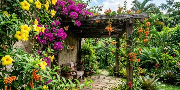Essas trepadeiras transformam muros e pérgulas com flores, sombra e muito verde