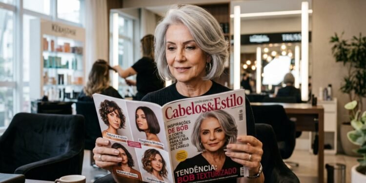 O corte que parece simples, mas muda o rosto com leveza depois dos 60