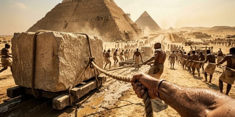 Como as Pirâmides de Gizé foram construídas sem máquinas e continuam de pé após 4 mil anos