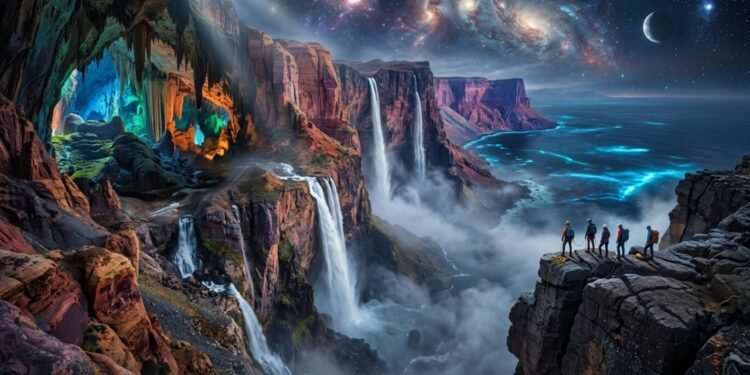 Sumidouros gigantes, florestas submersas e cenários secretos revelam um lado desconhecido da Terra