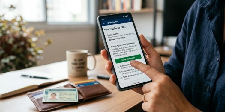 Nova regra do Contran traz renovação gratuita da CNH sem exames presenciais