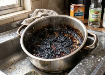 O ingrediente que em 15 minutos devolve brilho a panela queimada