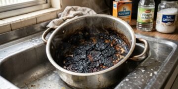 O ingrediente que em 15 minutos devolve brilho a panela queimada