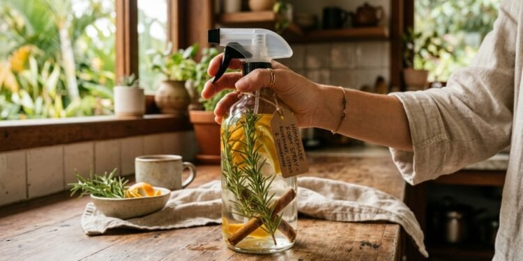 Deixe sua casa sempre perfumada com um aroma fresco usando um perfume caseiro simples que fica pronto em poucos minutos