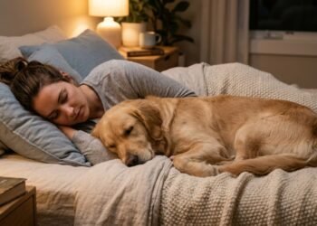 O que significa quando o cachorro escolhe dormir na sua cama todos os dias