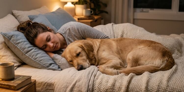 O que significa quando o cachorro escolhe dormir na sua cama todos os dias