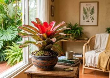 A planta perfeita para ambientes internos que precisa de pouca manutenção e floresce por meses