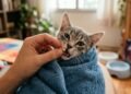 O truque simples para dar remédio a gato sem ser arranhado que veterinários ensinam