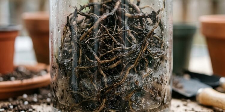 O motivo das raízes das plantas apodrecerem no vaso e como evitar perder suas plantas em casa
