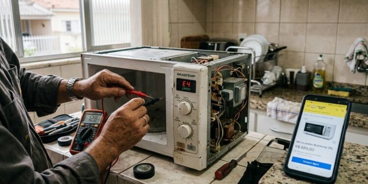 Antes de gastar, entenda 3 razões para consertar seu micro-ondas e 3 para comprar outro