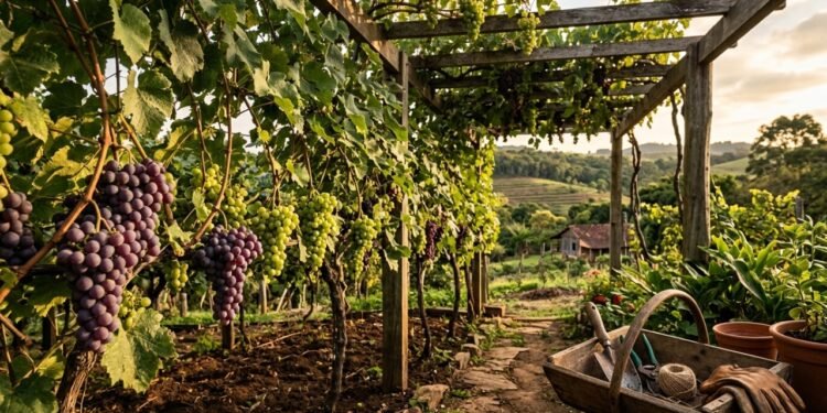 Chega de frustração de não colher nada, o detalhe que faz toda diferença na hora de plantar uva