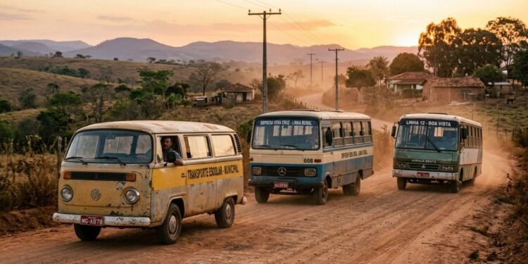 Esses veículos antigos enfrentavam barro, poeira e longas viagens pelo interior do Brasil