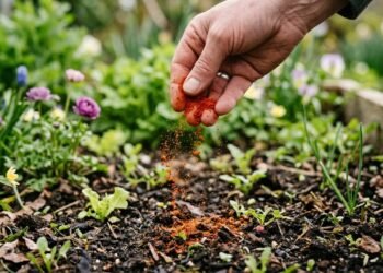 Coloque pimenta em pó no jardim neste mês de maio por um motivo muito importante