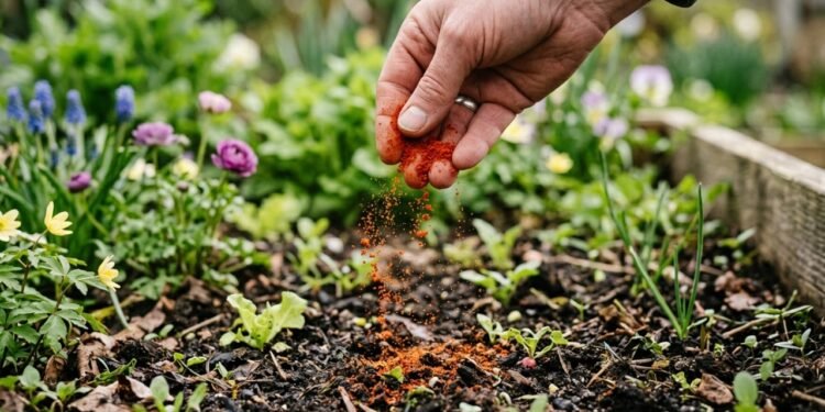 Coloque pimenta em pó no jardim neste mês de maio por um motivo muito importante