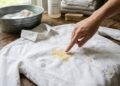 Adeus manchas nas roupas brancas: um truque simples que devolve o brilho em poucos minutos