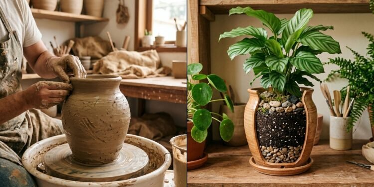 De barro a cerâmica: entenda a função de cada tipo de vaso e como isso muda a saúde das plantas em casa