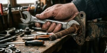 Soluções simples em casa ajudam a soltar porcas, escolher parafusos e evitar erros