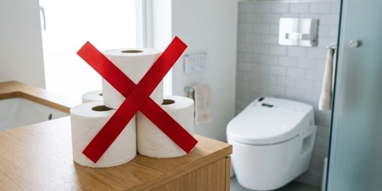 O papel higiênico já é coisa do passado: a tendência que vai substituir os banheiros em 2026 é mais limpa e prática