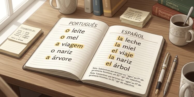 Palavras que mudam de gênero do português para o espanhol e confundem brasileiros