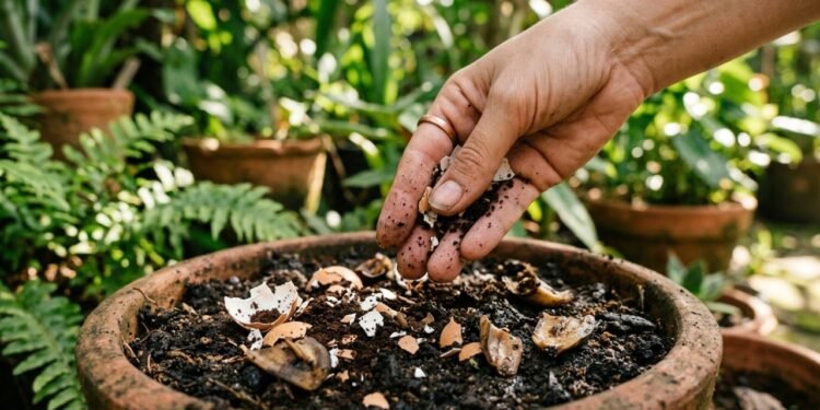 Como fazer um adubo caseiro para suas plantas e garantir um crescimento saudável