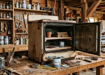 Não jogue fora o forno velho: ele pode virar uma peça incrível e útil dentro de casa